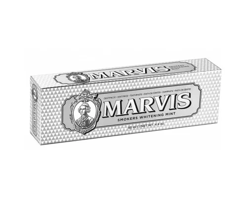 Зубна паста Marvis Вибілювальна мята для курців 85 мл (8004395111817)