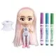 Набір для творчості Crayola Colour n Style Стильні дівчата Лаванда (918940.005)