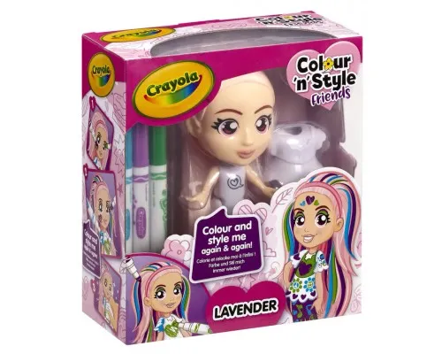 Набір для творчості Crayola Colour n Style Стильні дівчата Лаванда (918940.005)