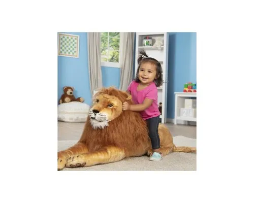 Мягкая игрушка Melissa&Doug Гигантский плюшевый лев, 1,8м (MD12102)