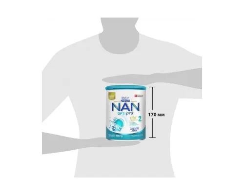 Дитяча суміш Nestle NAN 2 Optipro 2FL від 6 міс. 800 г (7613032477530)