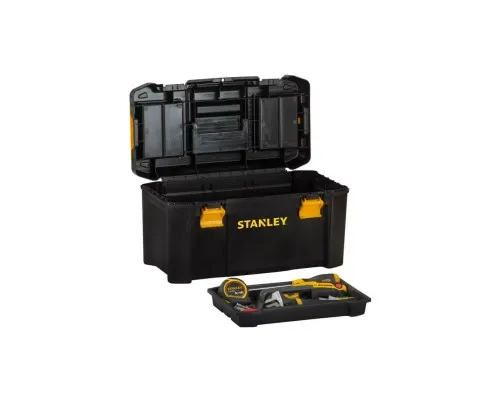 Ящик для инструментов Stanley ESSENTIAL, 480х250х250 мм (19), пластиковый (STST1-75520)