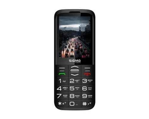 Мобильный телефон Sigma Comfort 50 Grace Type-C Black (4827798121818)