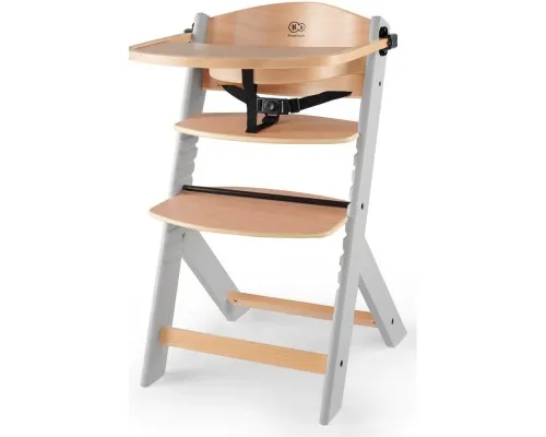 Стульчик для кормления Kinderkraft Enock Gray Wood (5902533915095)