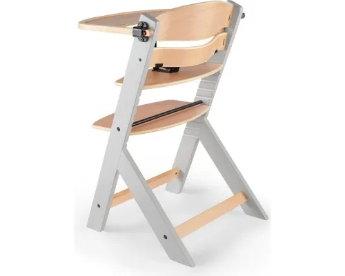 Стілець для годування Kinderkraft Enock Gray Wood (5902533915095)