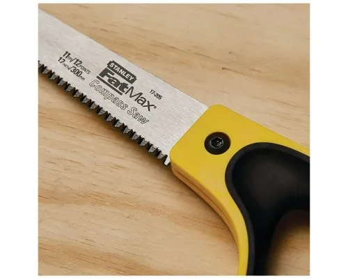 Ножовка Stanley FatMax узкая, 300мм, 11 зубьев JETCUT FIN HP на дюйм. (2-17-205)