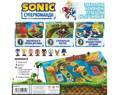 Настільна гра Geekach Games Сонік. Суперкоманди (Sonic Super Teams) (GKCH094S)