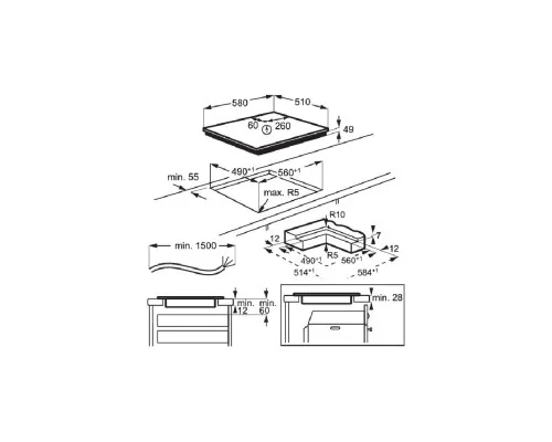 Варочна поверхня Electrolux KIV634I