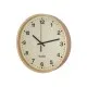 Настінний годинник Optima Promo Natural деревяний, світлий (O52081-42)