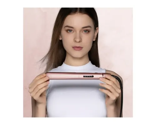 Вирівнювач для волосся Xiaomi Enchen Hair Curling Iron Enrollor Pink / White EU