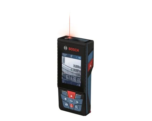 Далекомір Bosch GLM 150-27 C, 0.08–100м, ±1.5мм, 0-360°, Bluetooth, чохол, 0.21кг (0.601.072.Z00)