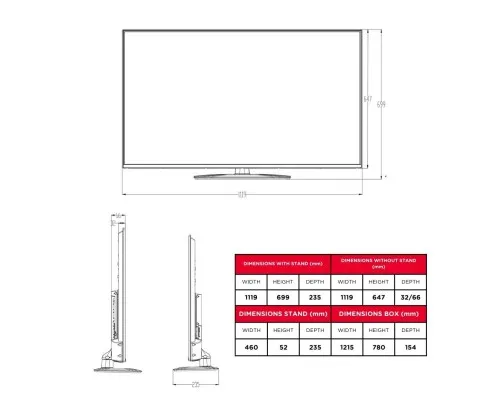 Телевизор AIWA QLED-850UHD-SLIM