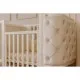 Ліжечко Angelo Luna гудзики айворі (велюр) 120х60 (12014)