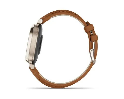 Смарт-часы Garmin Lily 2 Classic, Cream Gold/Tan (010-02839-02)