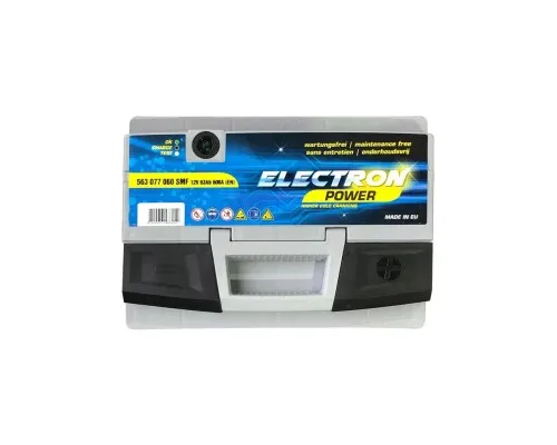 Акумулятор автомобільний ELECTRON POWER MAX 63Ah Н Ев (-/+) 630EN (563 077 063 SMF)