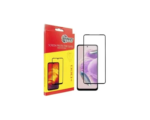 Чехол для мобильного телефона Dengos Kit for Xiaomi Redmi Note 12s case + glass (Black) (DG-KM-45)