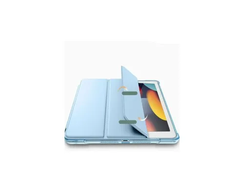 Чохол до планшета BeCover Tri Fold Hard Apple iPad 10.2 2019/2020/2021 Light Blue (711126)