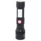 Ліхтар Quantum Adept 10W LED zoom +COB з USB+ Li-ion18650/2600mAh (QM-FL1031-18650/2600)