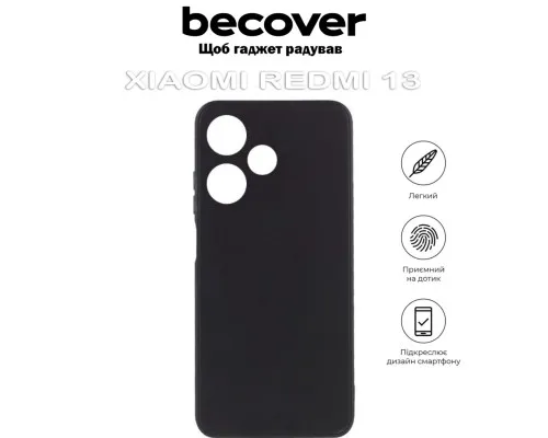 Чехол для мобильного телефона BeCover Xiaomi Redmi 13 Black (711546)