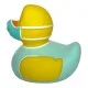 Іграшка для ванної Funny Ducks Качка Карантин (1327)