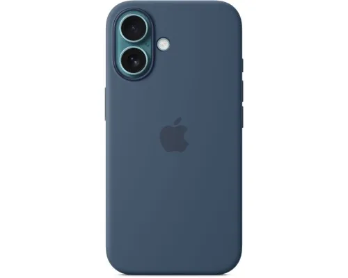 Чохол до мобільного телефона Apple iPhone16 Silicone Case with MagSafe - Denim (MYY23ZM/A)