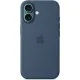 Чохол до мобільного телефона Apple iPhone16 Silicone Case with MagSafe - Denim (MYY23ZM/A)