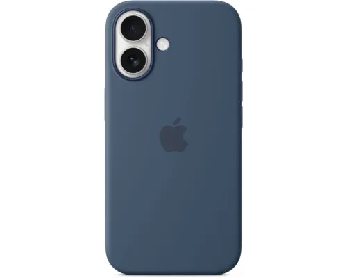 Чохол до мобільного телефона Apple iPhone16 Silicone Case with MagSafe - Denim (MYY23ZM/A)