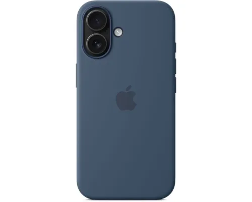 Чохол до мобільного телефона Apple iPhone16 Silicone Case with MagSafe - Denim (MYY23ZM/A)