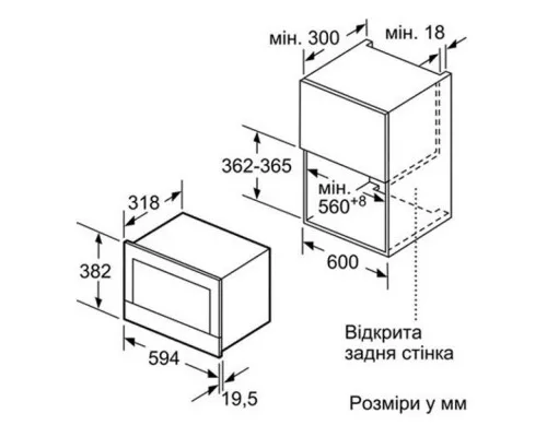 Мікрохвильова піч Bosch BFL 634 GS1 (BFL634GS1)