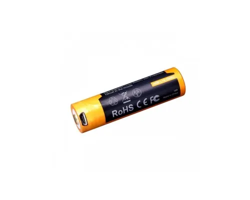 Акумулятор Fenix 18650  2600 mAh micro usb зарядка (ARB-L18-2600U)