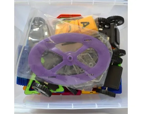 Конструктор Магнікон 268 деталей Plastic box (MK-268)