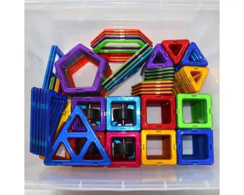 Конструктор Магнікон 268 деталей Plastic box (MK-268)