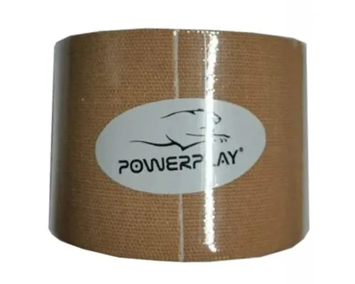 Кинезио тейп PowerPlay 4315 Beige 5cм х 5м (PP_4315_Beige)