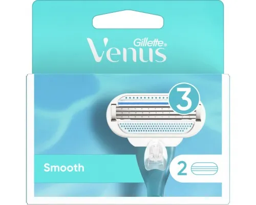 Змінні касети Gillette Venus Smooth 2 шт. (7702018490943/7702018495078)