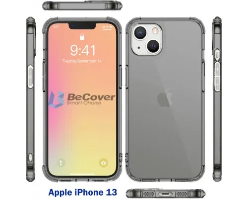 Чехол для мобильного телефона BeCover Apple iPhone 13 Grey (707346)