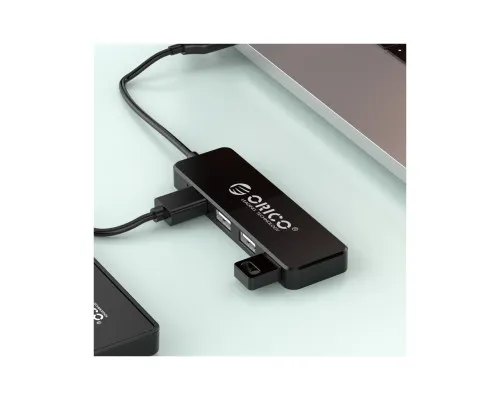 Концентратор Orico USB 2.0 4 port (FL01-BK-BP) (CA913237)