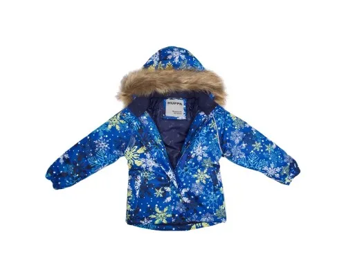 Куртка Huppa ALONDRA 18420030 синій з принтом 104 (4741632029996)