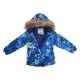 Куртка Huppa ALONDRA 18420030 синій з принтом 104 (4741632029996)