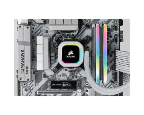 Модуль памяти для компьютера DDR4 32GB (2x16GB) 3600 MHz Vengeance RGB Pro SL White Corsair (CMH32GX4M2D3600C18W)