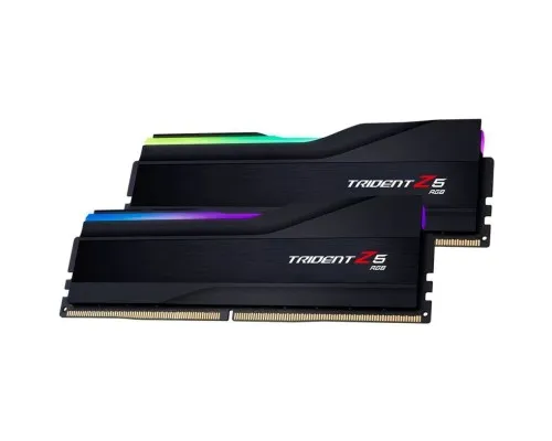 Модуль памяті для компютера DDR5 32GB (2x16GB) 6800 Trident Z5 RGB Black G.Skill (F5-6800J3445G16GX2-TZ5RK)