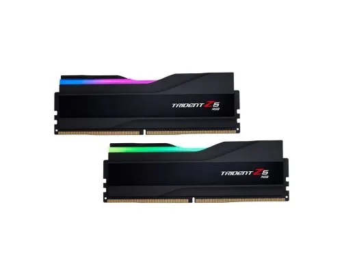 Модуль памяти для компьютера DDR5 32GB (2x16GB) 6800 Trident Z5 RGB Black G.Skill (F5-6800J3445G16GX2-TZ5RK)