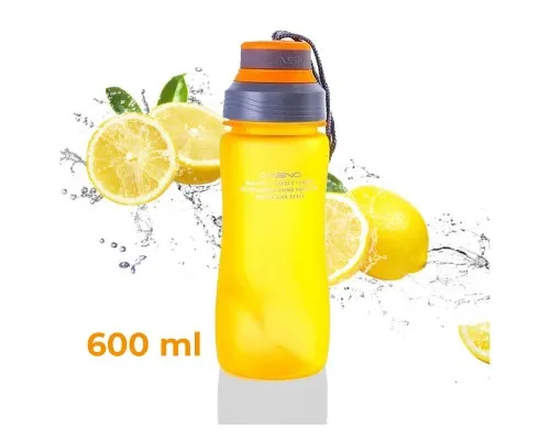 Пляшка для води Casno 600 мл KXN-1116 Помаранчева (KXN-1116_Orange)