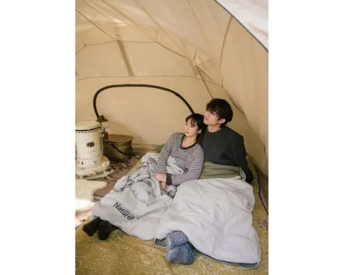 Спальний мішок Naturehike двомісний із подушками NH21MSD06 Green (6927595795330)