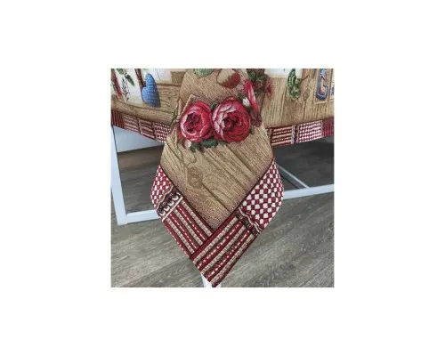 Скатертина Прованс Wooden 140х134 см (4823093435971)