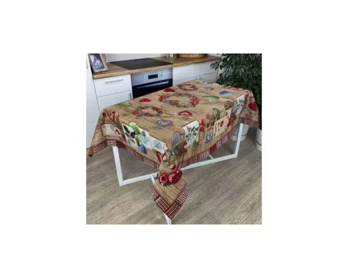 Скатертина Прованс Wooden 140х134 см (4823093435971)