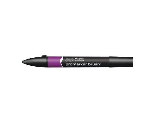 Маркер Winsor&Newton двосторонній Brushmarker, (V546) Пурпурний (884955042939)