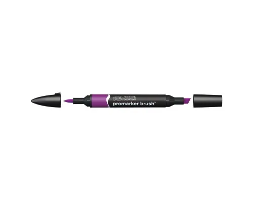 Маркер Winsor&Newton двосторонній Brushmarker, (V546) Пурпурний (884955042939)