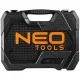 Набір головок Neo Tools 58шт, 1/2", CrV, кейс (10-042)