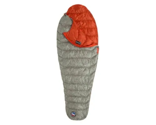 Спальный мешок Big Agnes Pluton UL 40 (850 DownTek) Regular gray/pumpkin - Left Zip (021.0180)