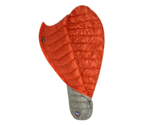 Спальный мешок Big Agnes Pluton UL 40 (850 DownTek) Regular gray/pumpkin - Left Zip (021.0180)